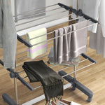 3/4 Tier Clothes Airer Stainless Steel Clothes Drying Rack | Large