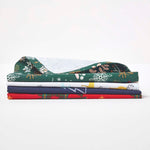 Blue Winterland Christmas Napkins, Set Of 4