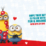 Minions 'to A Special Son' Valentine's Day Card Official Product