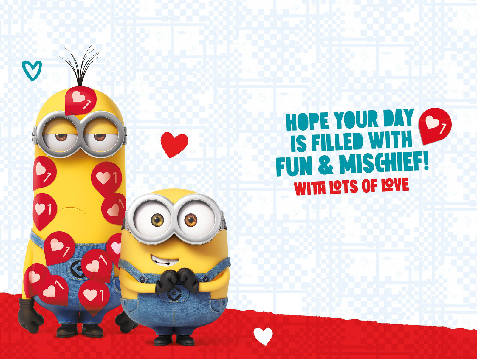 Minions 'to A Special Son' Valentine's Day Card Official Product