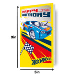 Blue Car Birthday Card Official Product