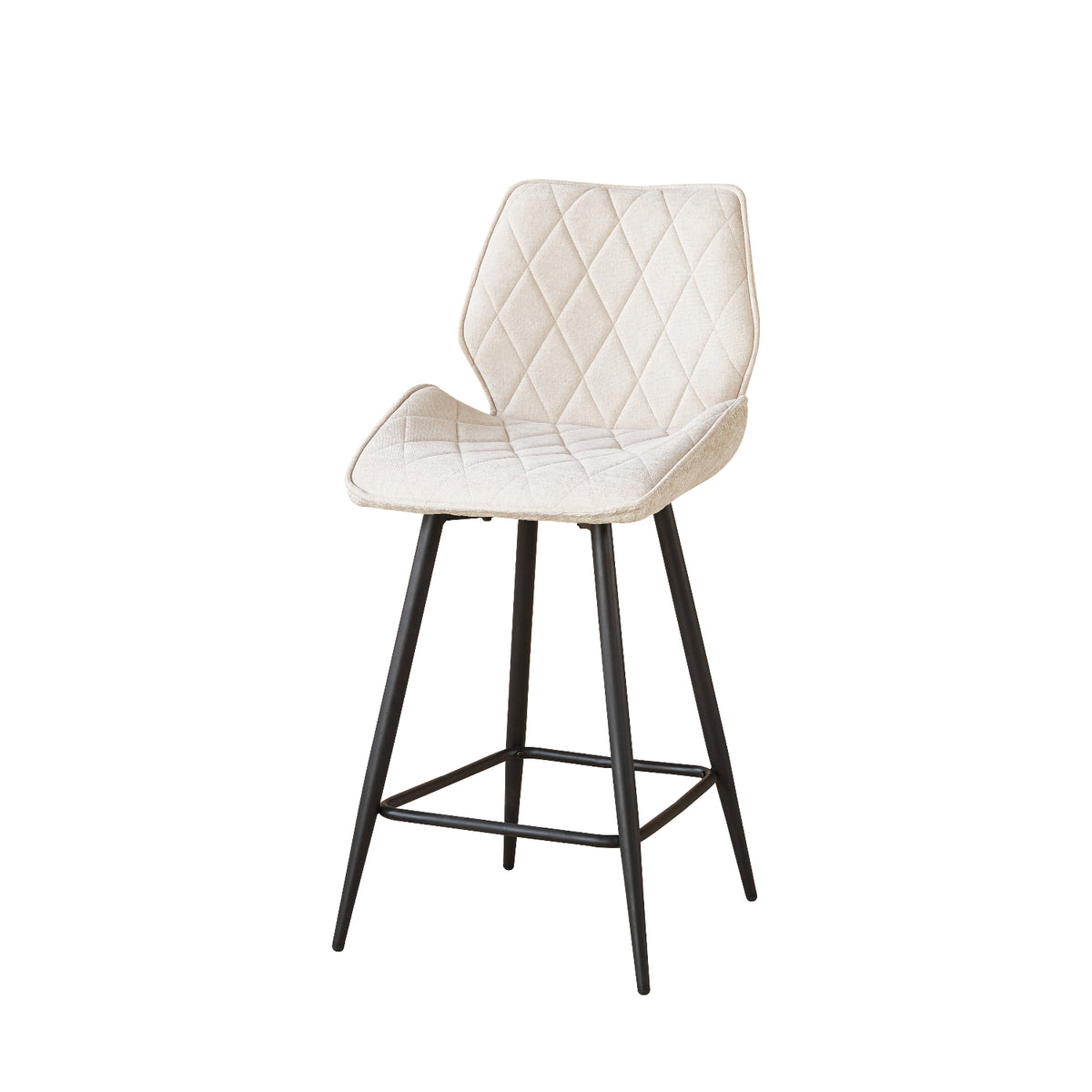 Cayden Comfort Bar Stools - Cream | Set of 4 | Cream