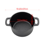 Breeins 2.5l Cast Iron Dutch Oven With Lid