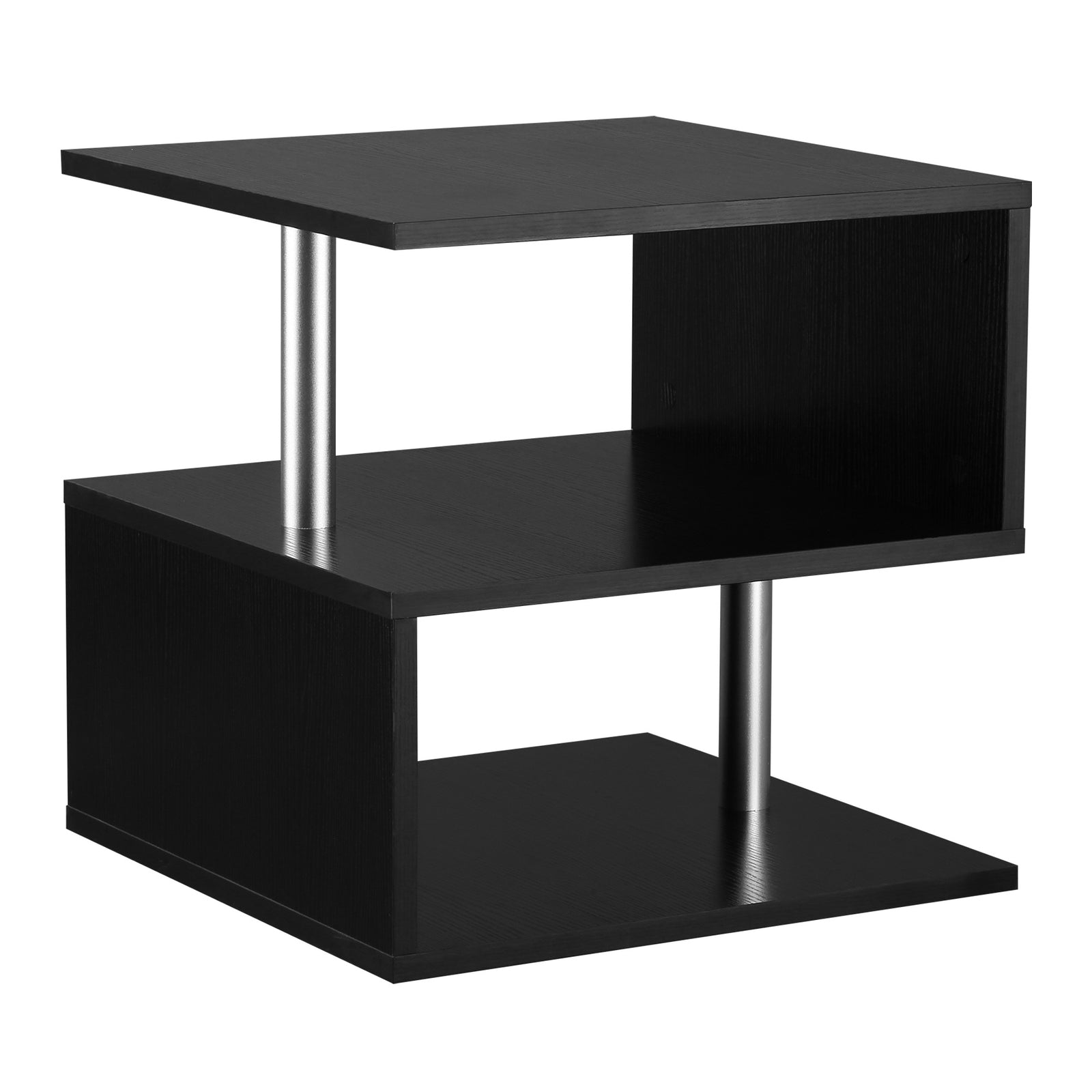Coffee End Table Side Tv Sofa Stand Office | Black