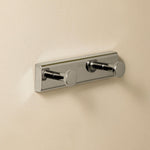 Towel Hook Robe Hook Screw-in/self-adhesive Chrome Silver Next Collection