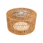 Emitto Lamp Shade Boho Woven Light Shade Durable Easy Fit Living Room Yellow