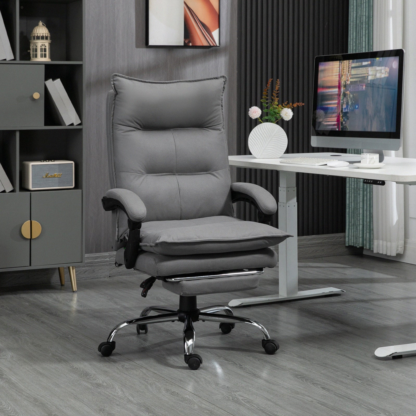 Executive Massage Chair W/ Footrest