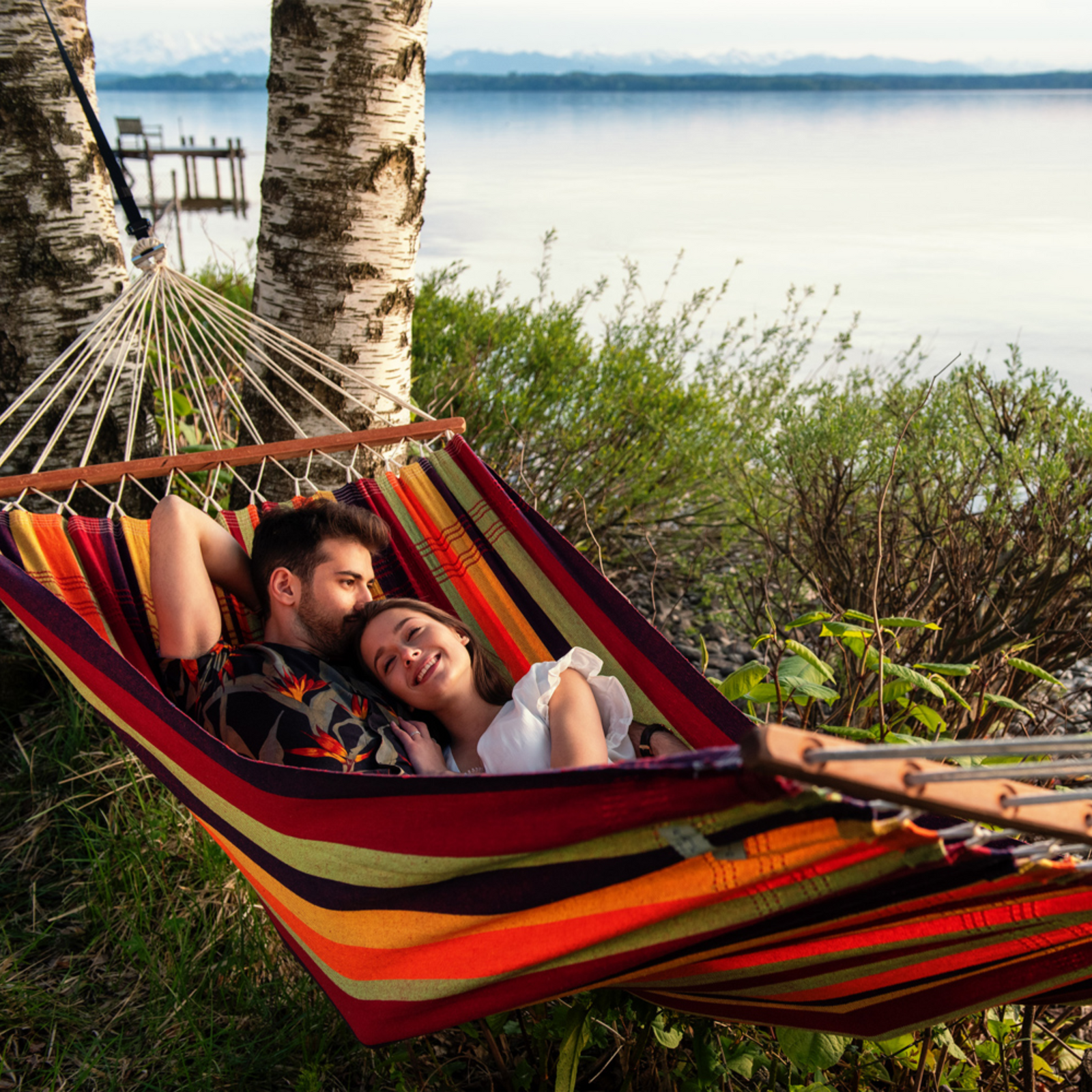 Brasilia Tropical Double Garden Hammock