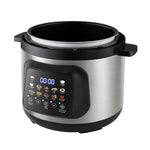 6l Smart Electric Pressure Cooker With Led Display, 1000w Multi Cooker, 12 Preset Cooking Menus, Touch Control, Non-stick Inner Pot