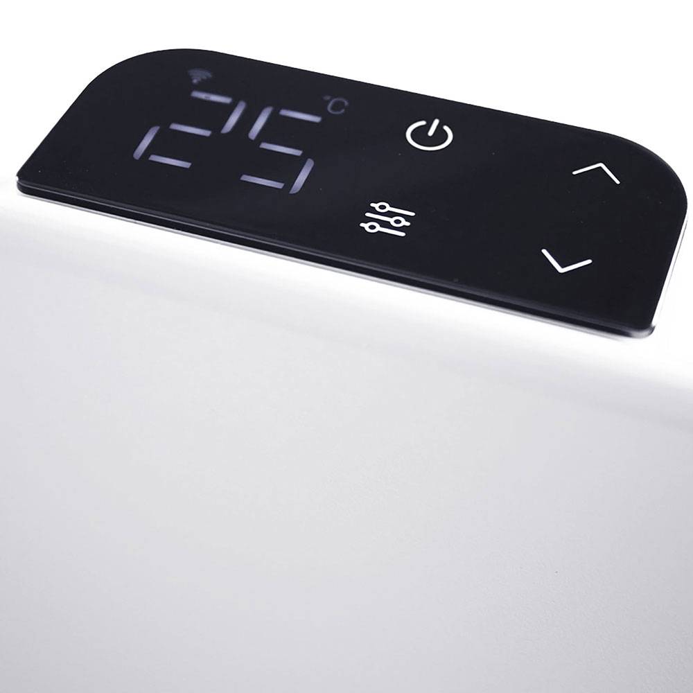 1000w/1500w/2000w Convection Heater With Wifi App & Voice Control, 3 Modes, Smart Thermostat, 24h/7d Timer, Child Lock, Wall Mounted Or Freestanding | Large