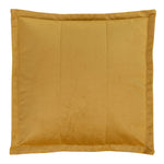 Vita Velvet Footstool Bean Bag Pouffe | Yellow