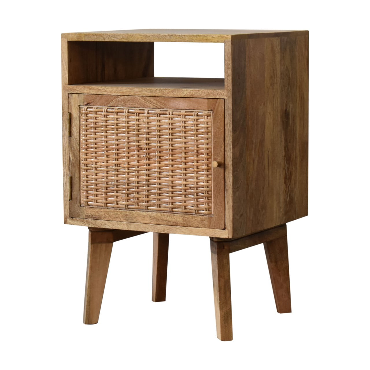 Solid Wood Knit Door Bedside