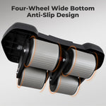 Centra 4-wheels Abdominal Wheel Ab Roller 8 Elbow Support Automatic Rebound