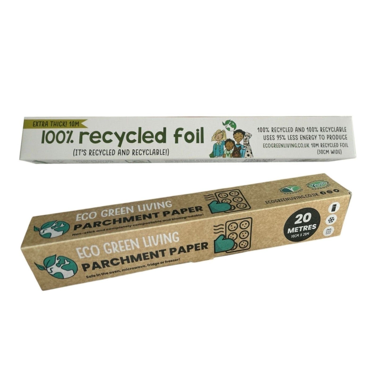 Foil 10m X 30cm Parchment Paper 20m X 30cm