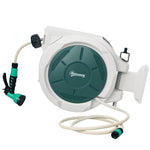 Retractable Hose Reel, 30+2m Garden | Grey