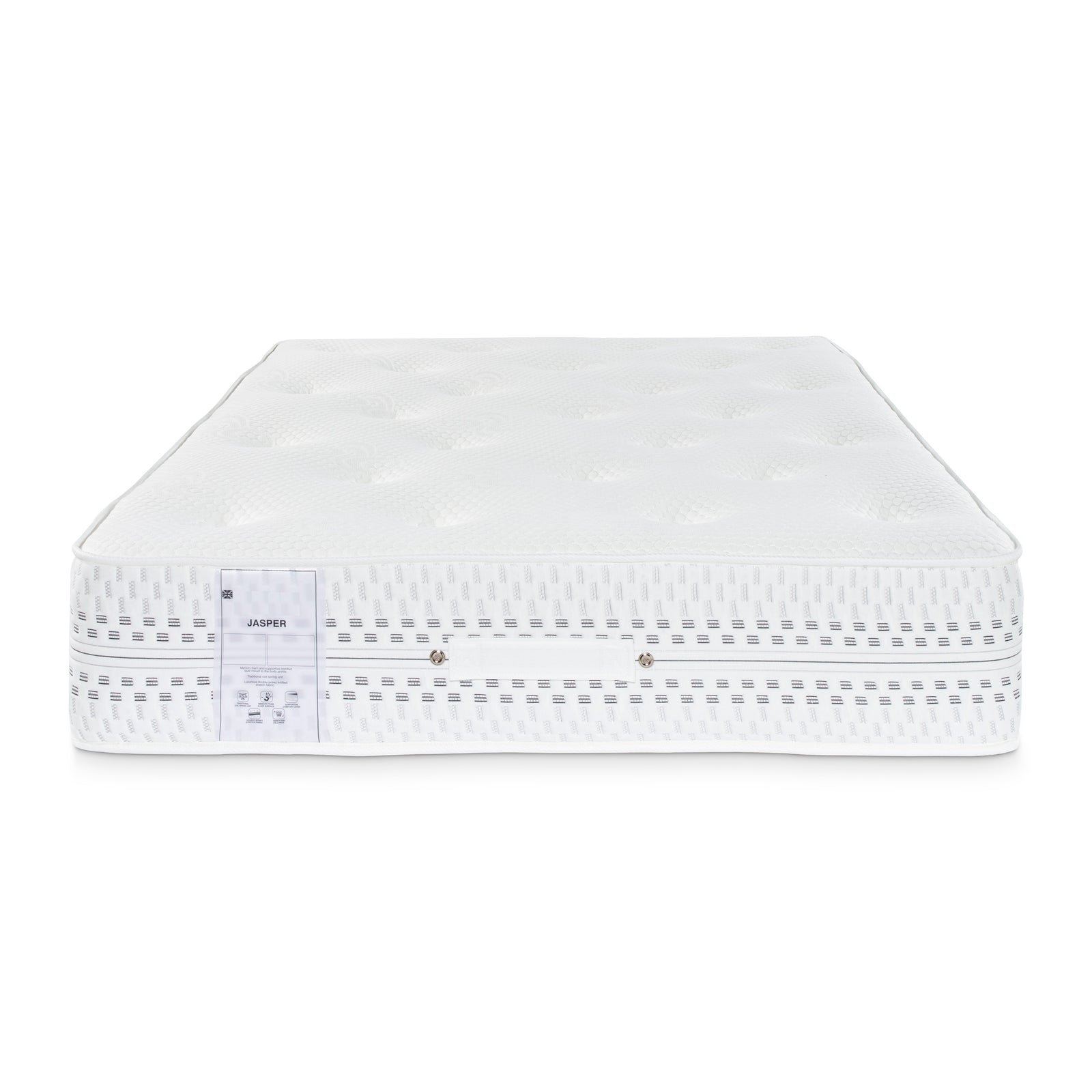 Jasper Memory Foam Mattress | Small Double | White