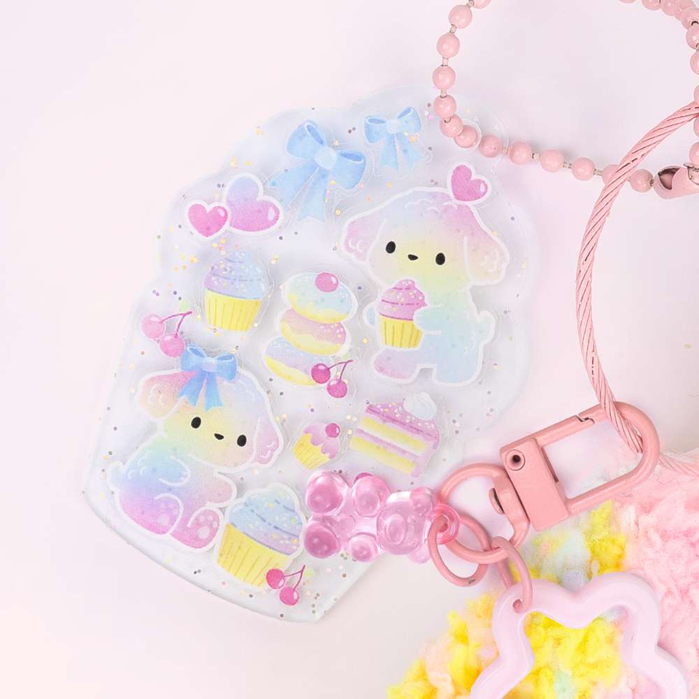 Tiger Tribe Bag Charm Kit - Fluffy Dog