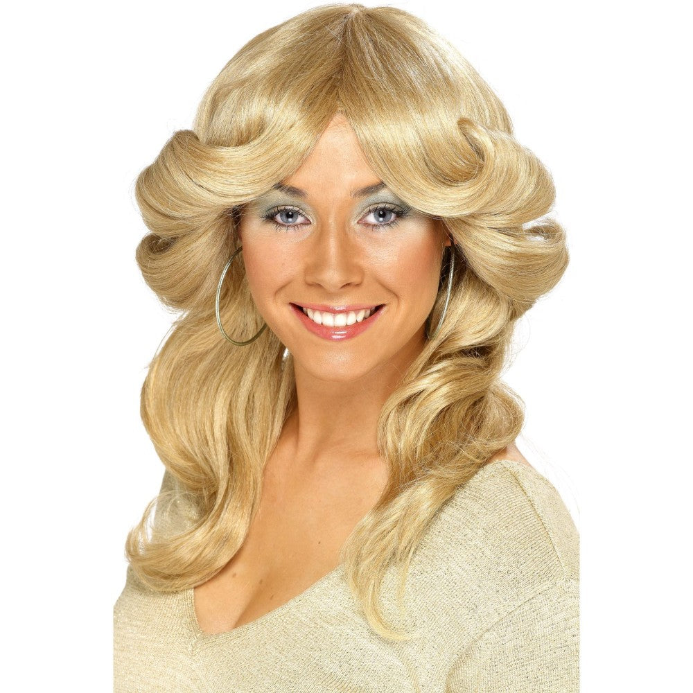 70s Flick Wig | Blonde