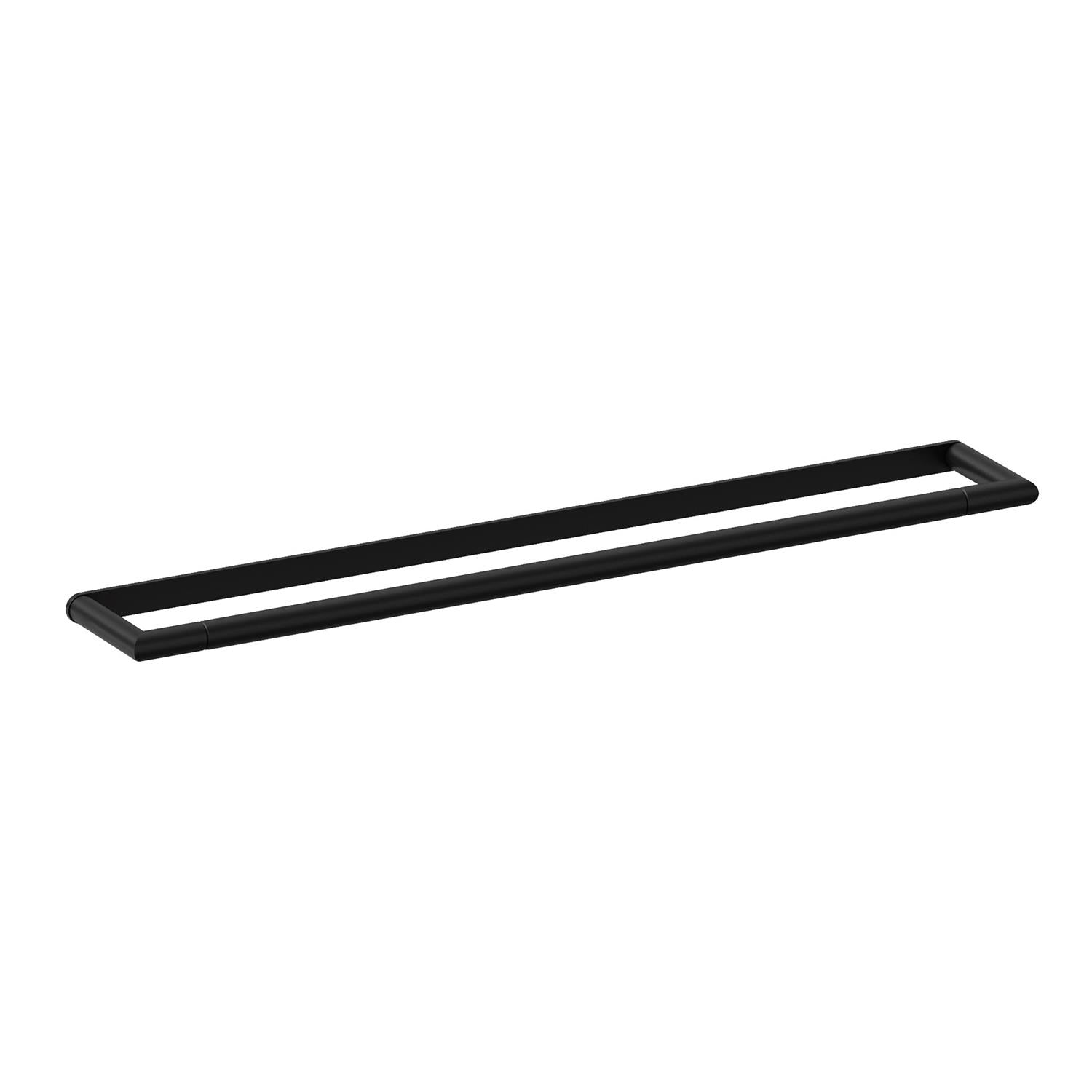 Towel Rack, Matt Black, Micra Collection