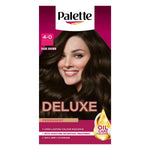 Deluxe Creme Colouration 4-0 Dark Brown Hair Dye, 2 Pack