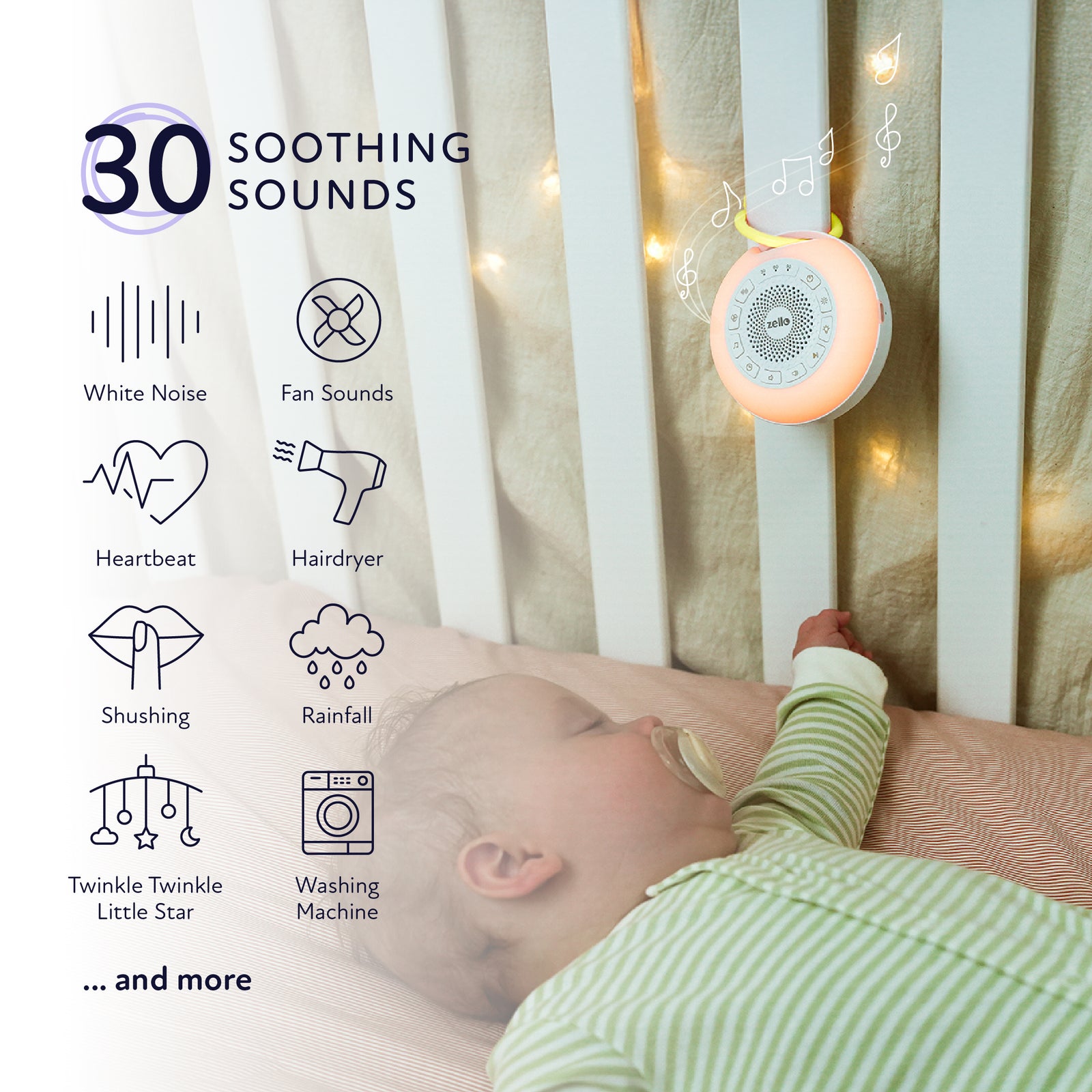 Portable White Noise Machine Pro Max