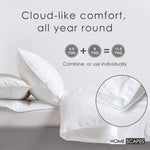 Luxury Hotel Quality Super Microfibre All Seasons Duvet | Super King | White