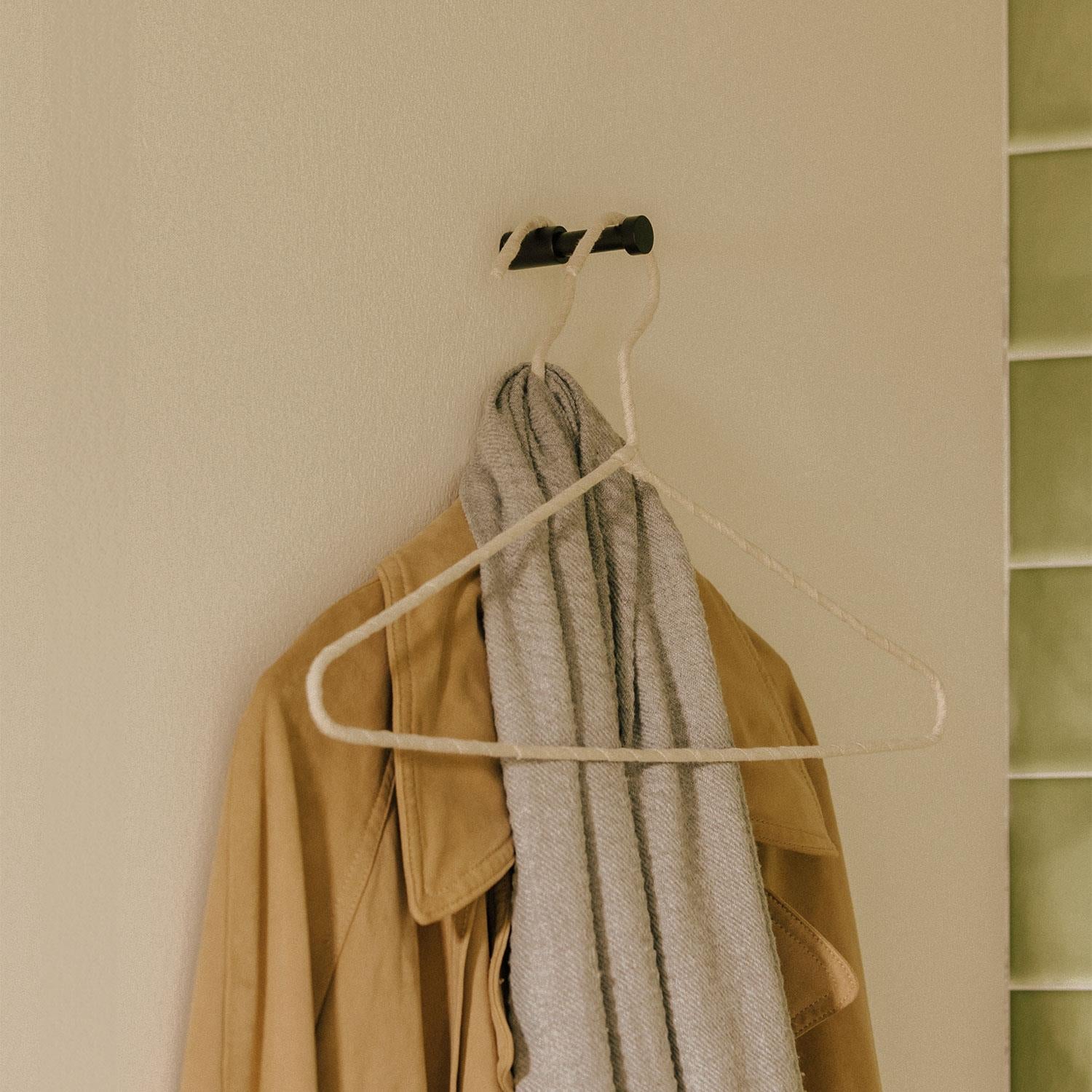 Towel Hook Robe Hook Coat Hook 55 Cm Logic Collection | White