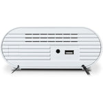 Ortus Charge Fm Rds Alarm Clock Radio | White