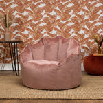 Sirena Scallop Chair Bean Bag | Pink
