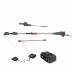 20v 50cm Cordless Long-reach Hedge Trimmer & Pruner With 2ah Battery