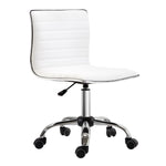 Ergonomic Executive Chair Armless | White