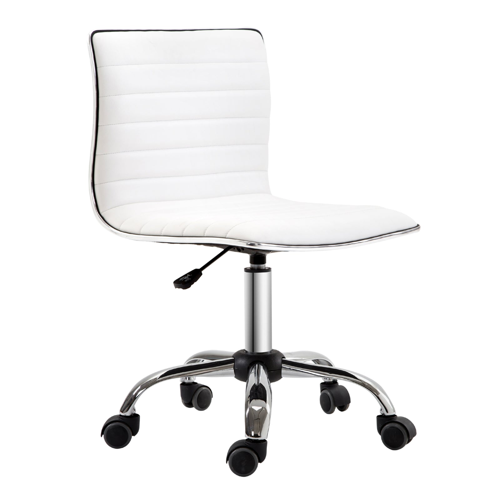Ergonomic Executive Chair Armless | White