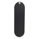 40x150cm Modern Oval Metal Full Length Wall Mirror Gold
