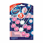Power 5 Toilet Block, Pink, 9 Packs Of Duo Pack