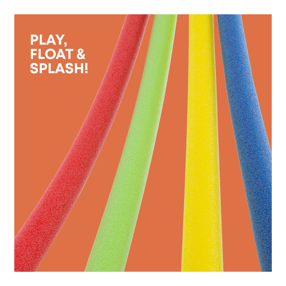 SPLASH! Hillington Flexible Pool Noodles Set Of 2 Foam Swim Float Aids
