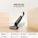 MOVA M10 Air Wet & Dry Vacuum Cleaner, 20,000Pa Suction, 60-Degree Hot Air Brush-Drying System, 180-Degree Lie-Flat Design