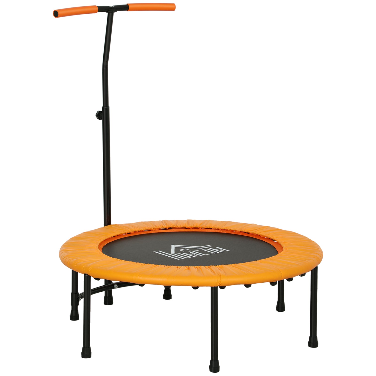 40" Fitness Trampoline W/ Adjustable Handle, Supports 100kg