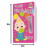 Age 1 Birthday Card Official Product