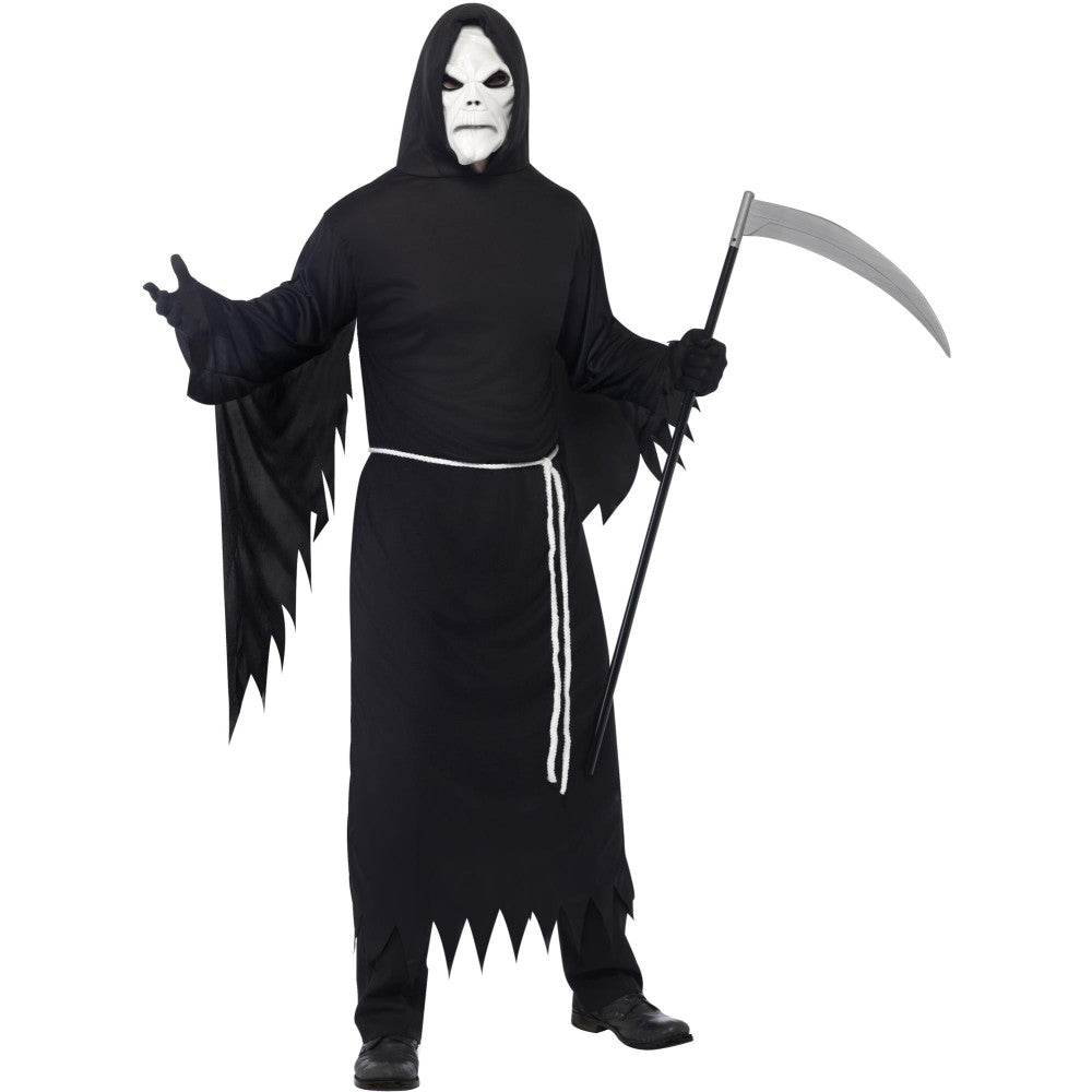Grim Reaper Costume, With Mask | Medium