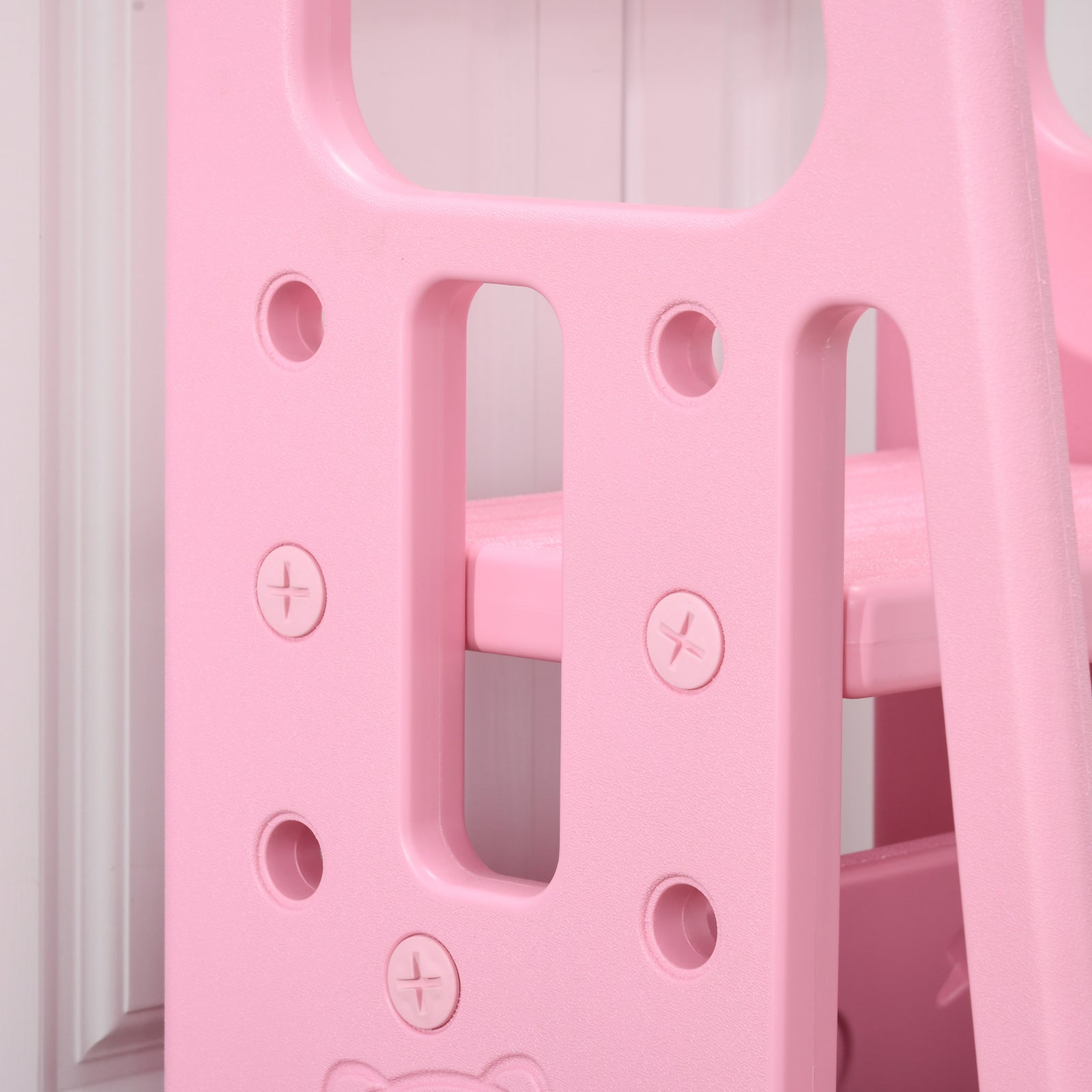Step Stool, Adjustable Standing Platform, Toddler Kitchen Stool | Pink