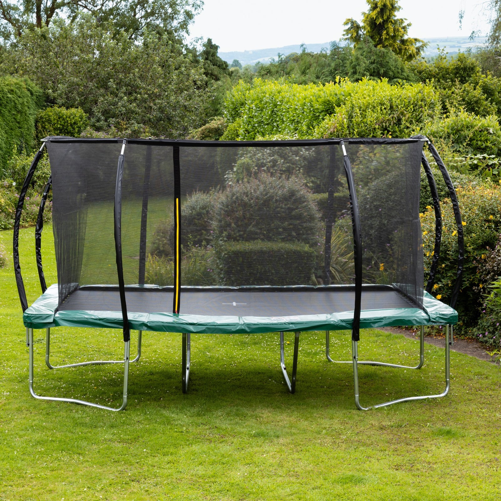 Leapfrog 8x14ft Lantern Shaped Trampoline Package | Green