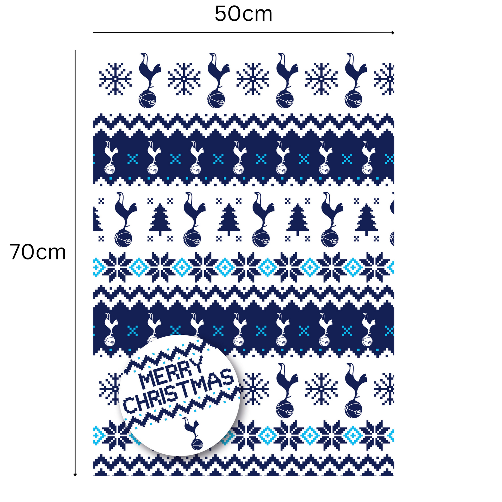 Christmas Gift Wrap, 2 Sheet 2 Tag, Official Product