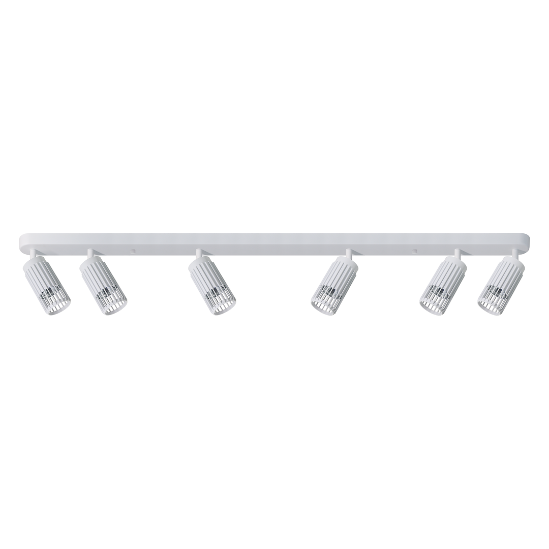 Vertical Spotlight Bar 6xgu10 | White