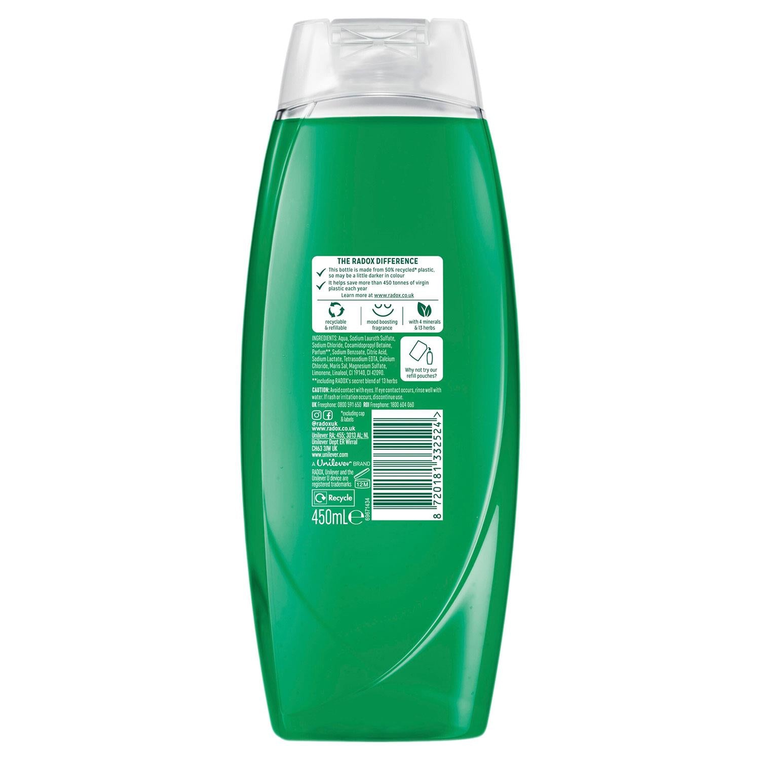 Shower Gel Feel Refreshed With Eucalyptus & Citrus Scent - 450 Ml, 6pk | 6 | Green