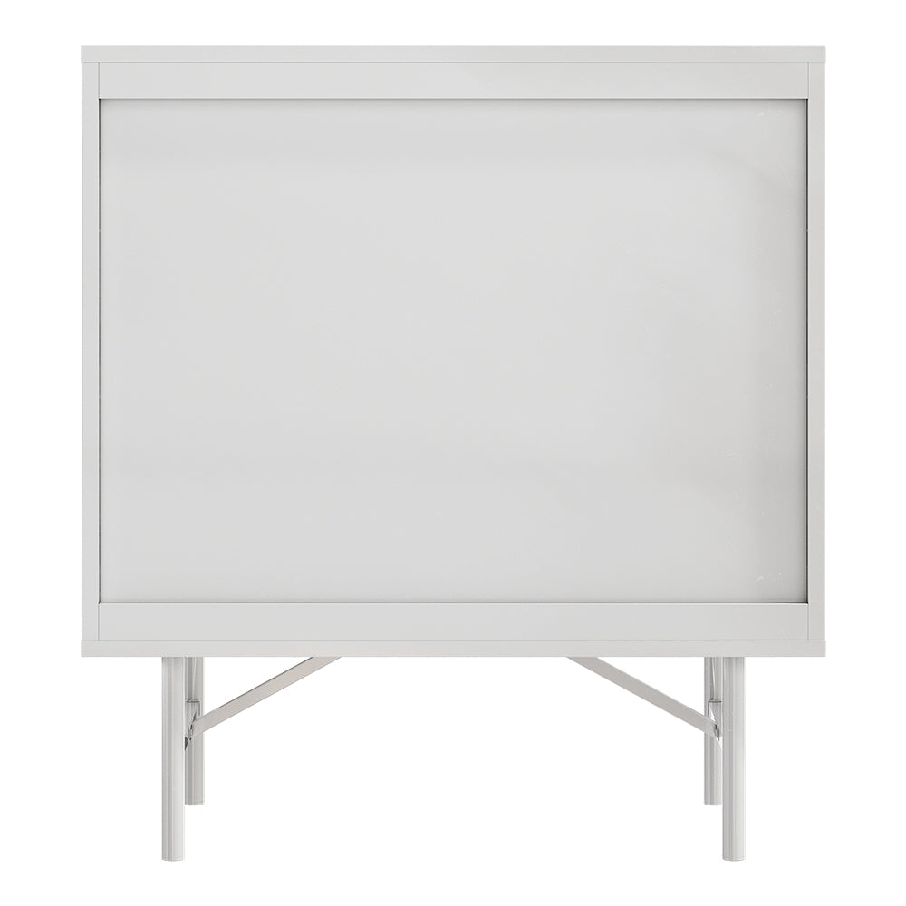 Modern White Dresser Cabinet 3/6 Drawer Storage Unit With Gold Handles | Small