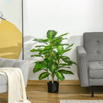 Artificial Evergreen Tree Fake Plant In Pot Decor | Small | Green