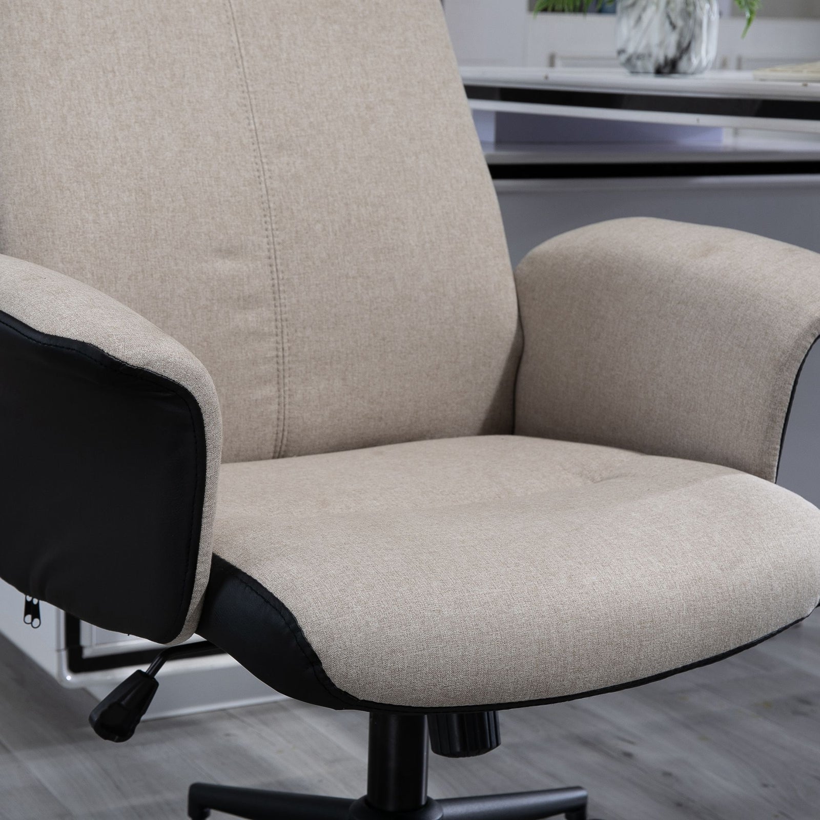 Adjustable Home Office Chair Beige