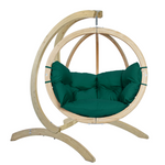 Globo Hammock Single Seater Egg Hanging Chair Set - Verde