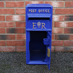 Post Box With Stand | Blue