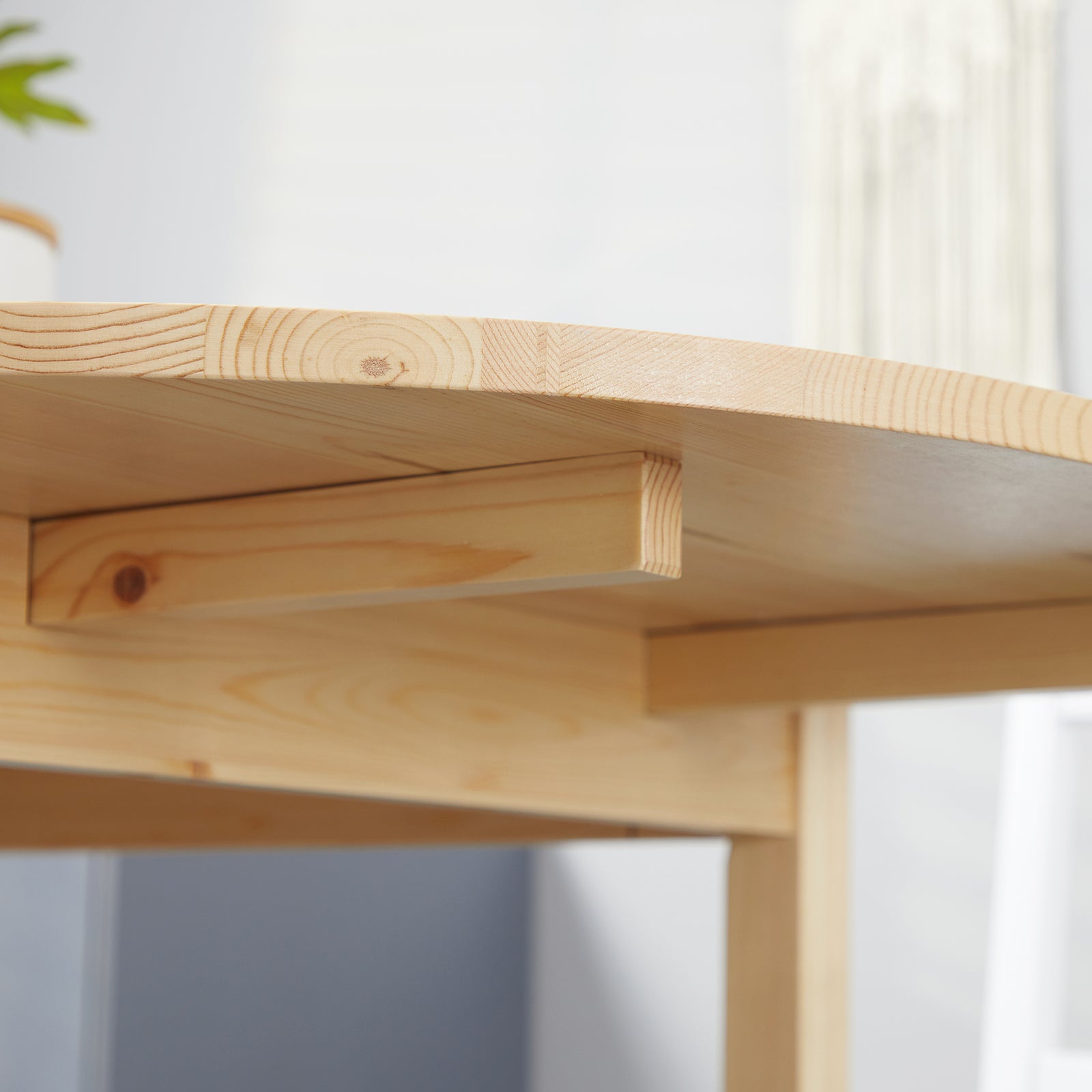 Foldable Dining Table, Solid Wood Drop Leaf Table